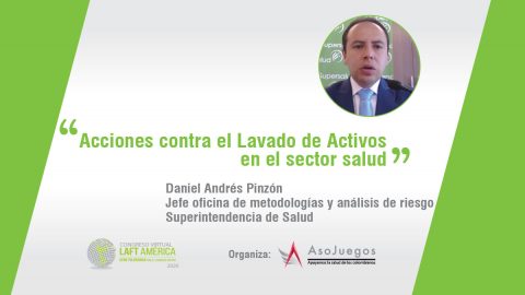 Daniel Pinzón, jefe oficina de metodologías y análisis de riesgo de Supersalud